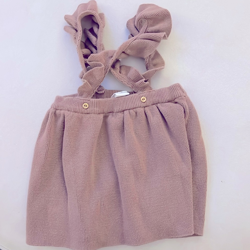 H&M 9M Overall Dress Brown